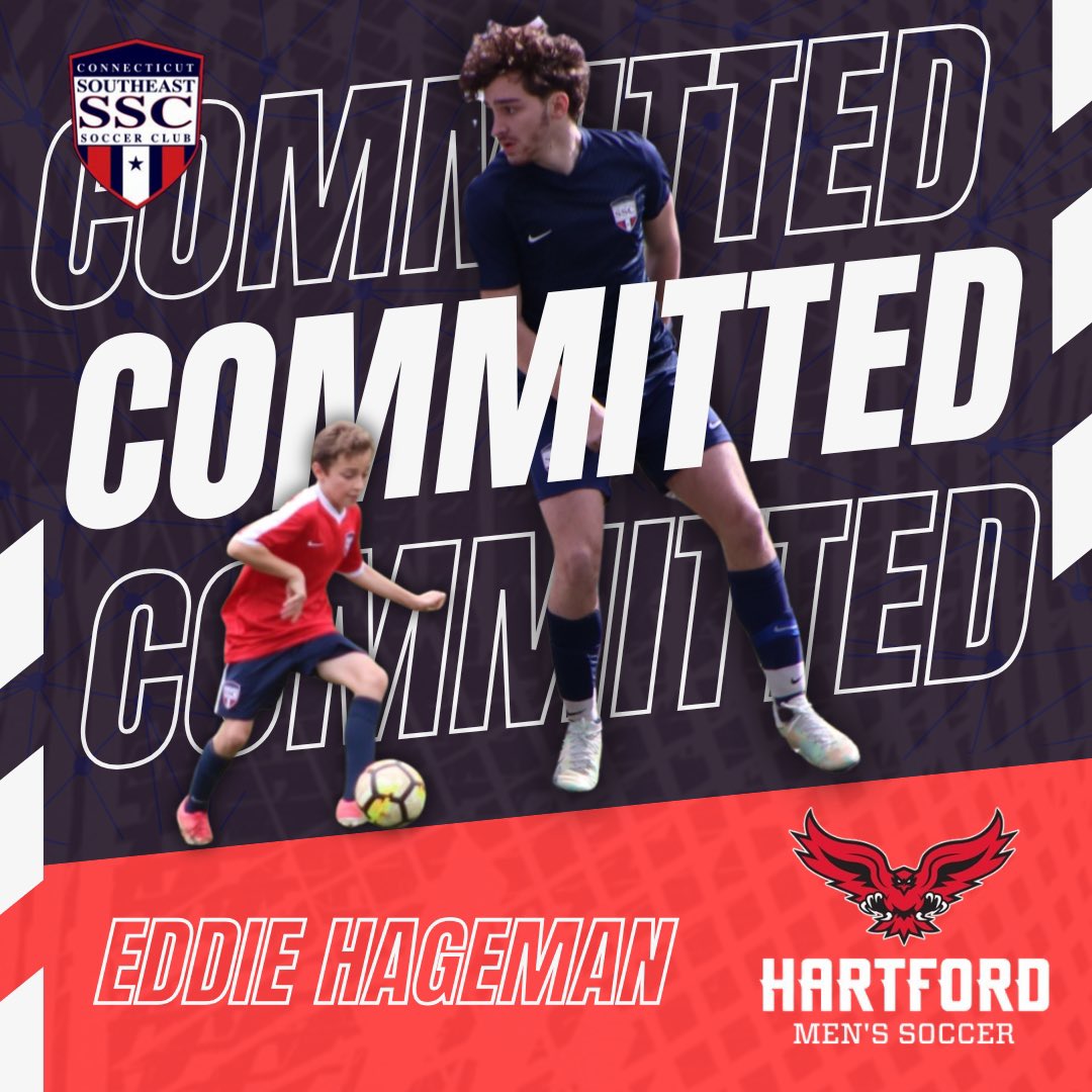 SEsoccerclubCT's tweet photo. πππππππππ
Congratulations to 2007 Boys midfielder, Eddie Hageman on committing to continue his soccer career with @HartfordMSOC.
#SSCPride https://t.co/6CoraEetIl