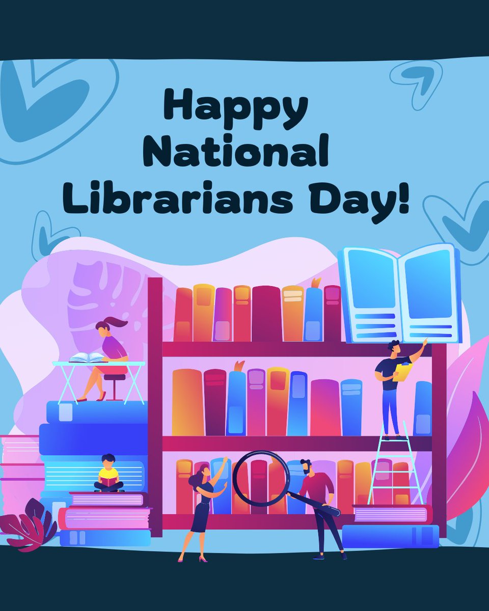 TweetFLAlibrary's tweet photo. Thank you to all of Florida's library staff for the hard work, dedication and passion you bring to your communities every day!
#FloridaLibraries #NationalLibrarianDay https://t.co/i2REMkB6P8