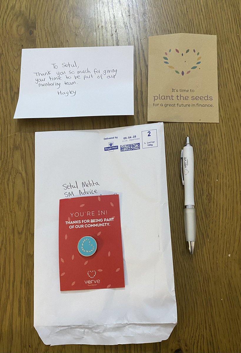 A lovely surprise from the <a href="/FoundationVerve/">The Verve Foundation</a> today!