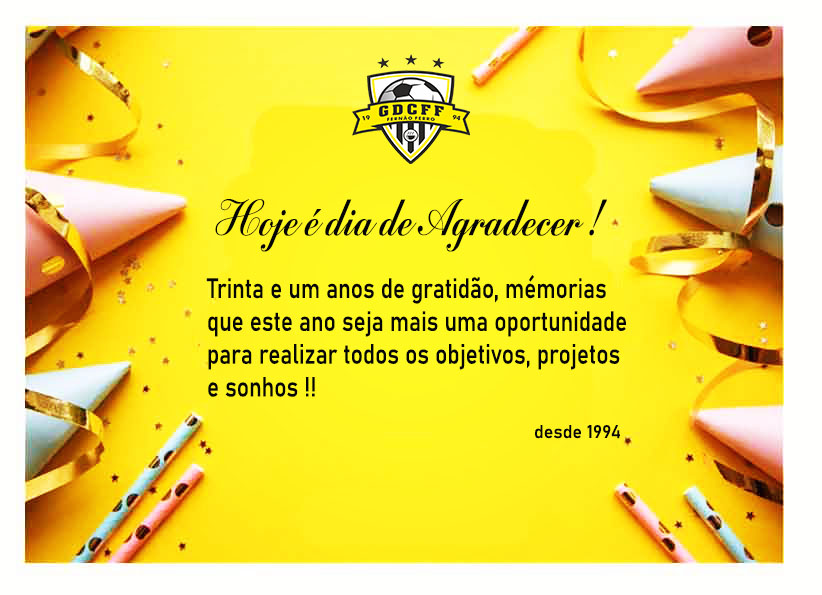 Celebra-se  hoje 31 Anos,  aniversário do Grupo Desportivo e Cultural de  Fernão Ferro, Viemos assinalar o Trigésimo Primeiro ano de vida, mesmo  assim neste dia de comemoração, nunca é demais referir e recordar, os  que por aqui passaram, desde dirigentes, atletas, associados.