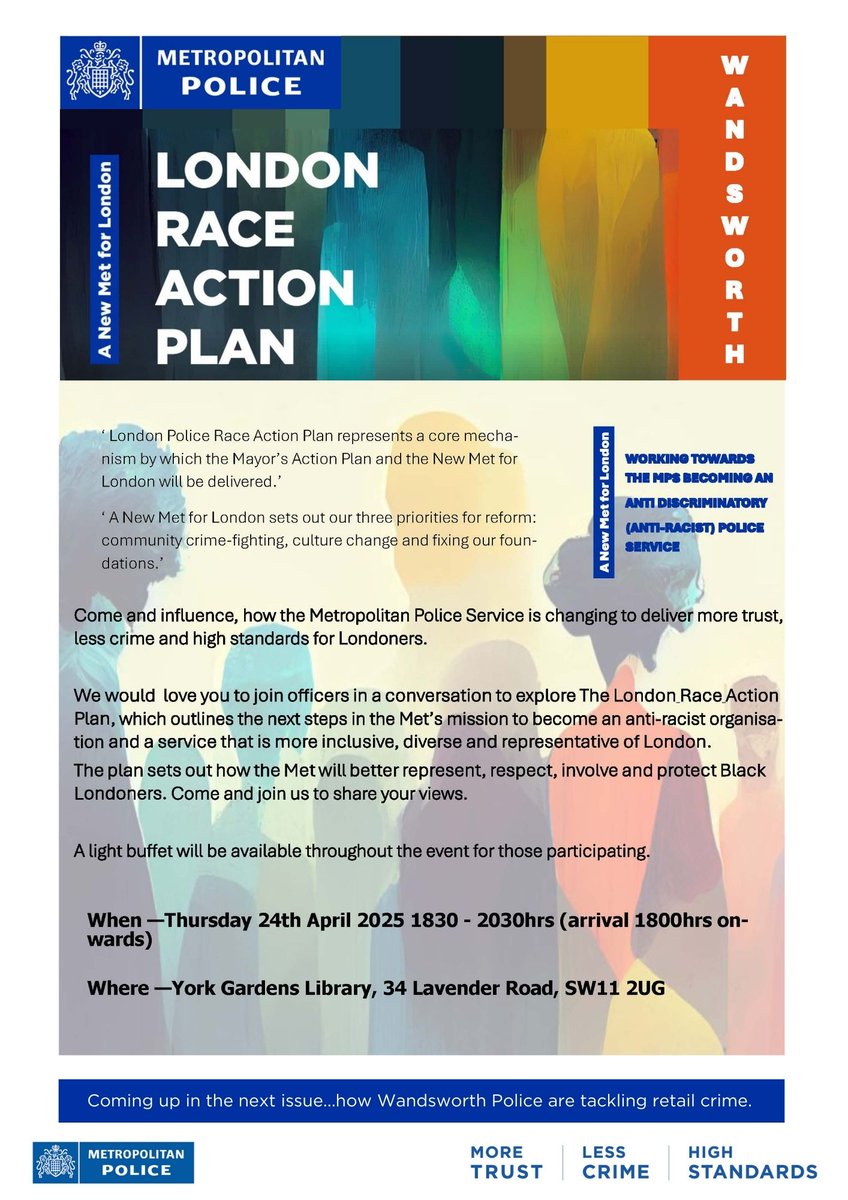 Take a look at this week's Wandsworth Police Newsletter...