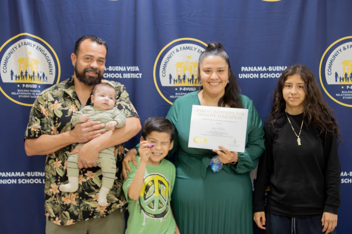 PBVUSD's tweet image. Congratulations to the P-BV graduates of the Parent Institute of Quality Education (PIQE) Family Engagement Program!
This dedicated and inspiring group of parents and guardians have demonstrated the true power of family involvement in education.