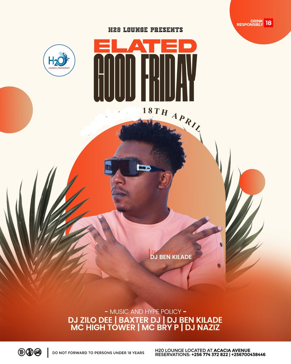 Good Friday at H20 lounge kololo