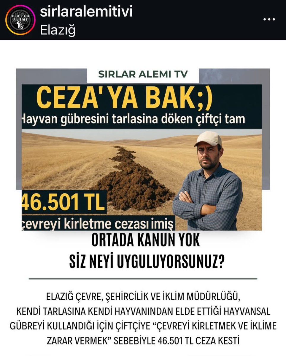 Recepsamuncu1's tweet photo. İŞGAL ALTINDAYIZ!
Sünni gübreler toprağı öldürüyor!
Bu gübre ise tarlaya 10 yıl güç veriyor. Fazlalık olan sizsiniz! https://t.co/6YC6LI7cbp