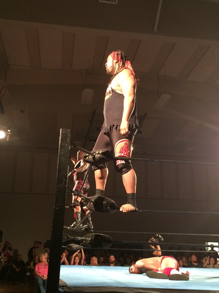 Robbie1Kenobi's tweet image. I’ve followed @jacobfatu_wwe career since his debut in @allprowrestling in 2016. Almost 10 years later, he makes his #WrestleMania debut this Saturday in Sin City. Ready to see him walk out as the new United States Champion!
All gas, NO BRAKES! YADADAMEAN! #WrestlingWednesday