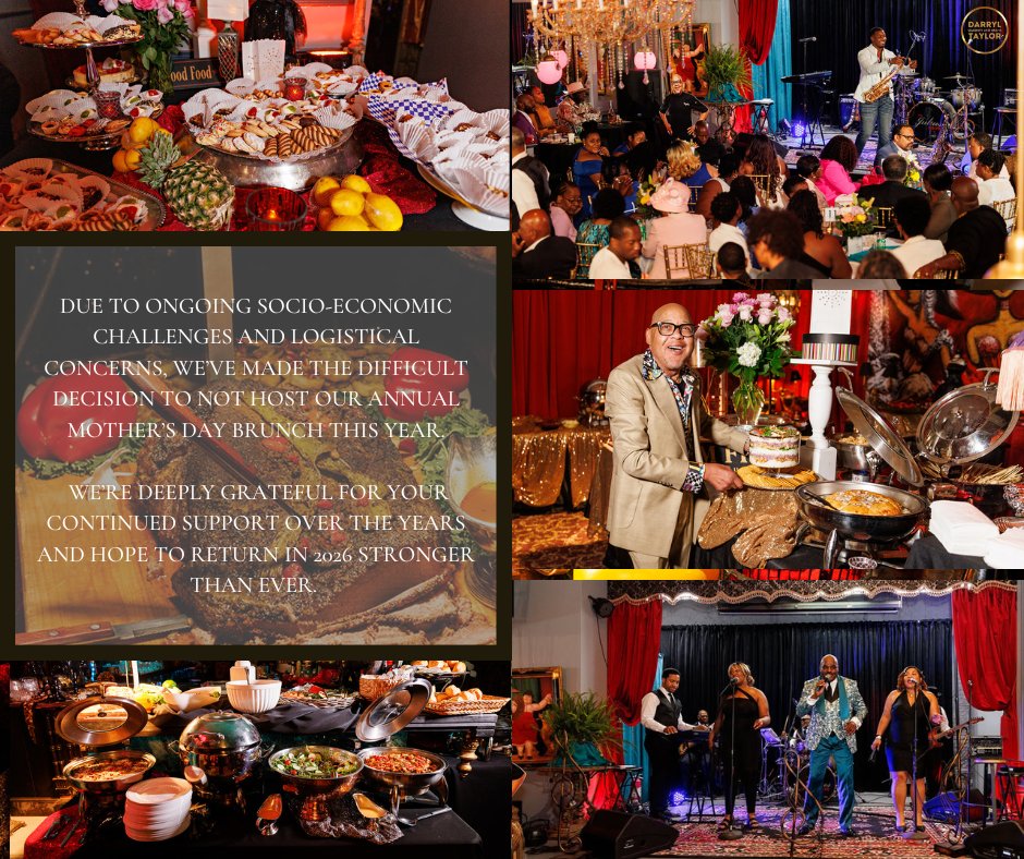 💔 No Brunch This Year… But Big Love Always 💐

Due to ongoing challenges (life be life-ing), we’ve had to hit pause on our annual Mother’s Day Brunch this year.

This was a tough call, but your support means the world to us—and we’re already dreaming up something bigger +