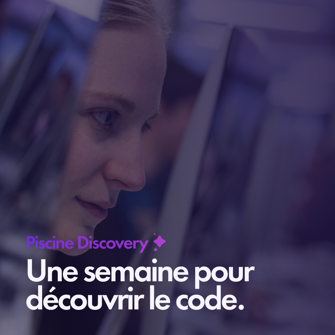 42born2code's tweet image. 💻 Cinq jours pour découvrir le code : bienvenue à la Piscine Discovery !

🗓️ Les deux prochaines sessions sont déjà ouvertes en Mai et en Juin.

➡️ Qu’attends-tu pour prendre ta place ? À tout de suite sur discovery.42paris.fr !

#42Paris #42Discovery