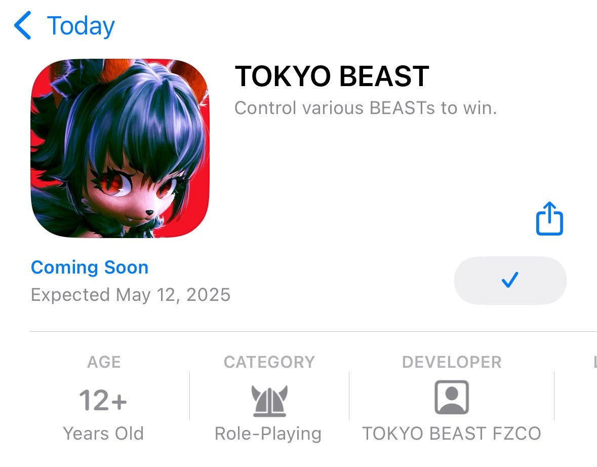 Pre-registered for Tokyo Games Foundation! can`t wait for their first game!

I have been waiting for that moment for over a year now!