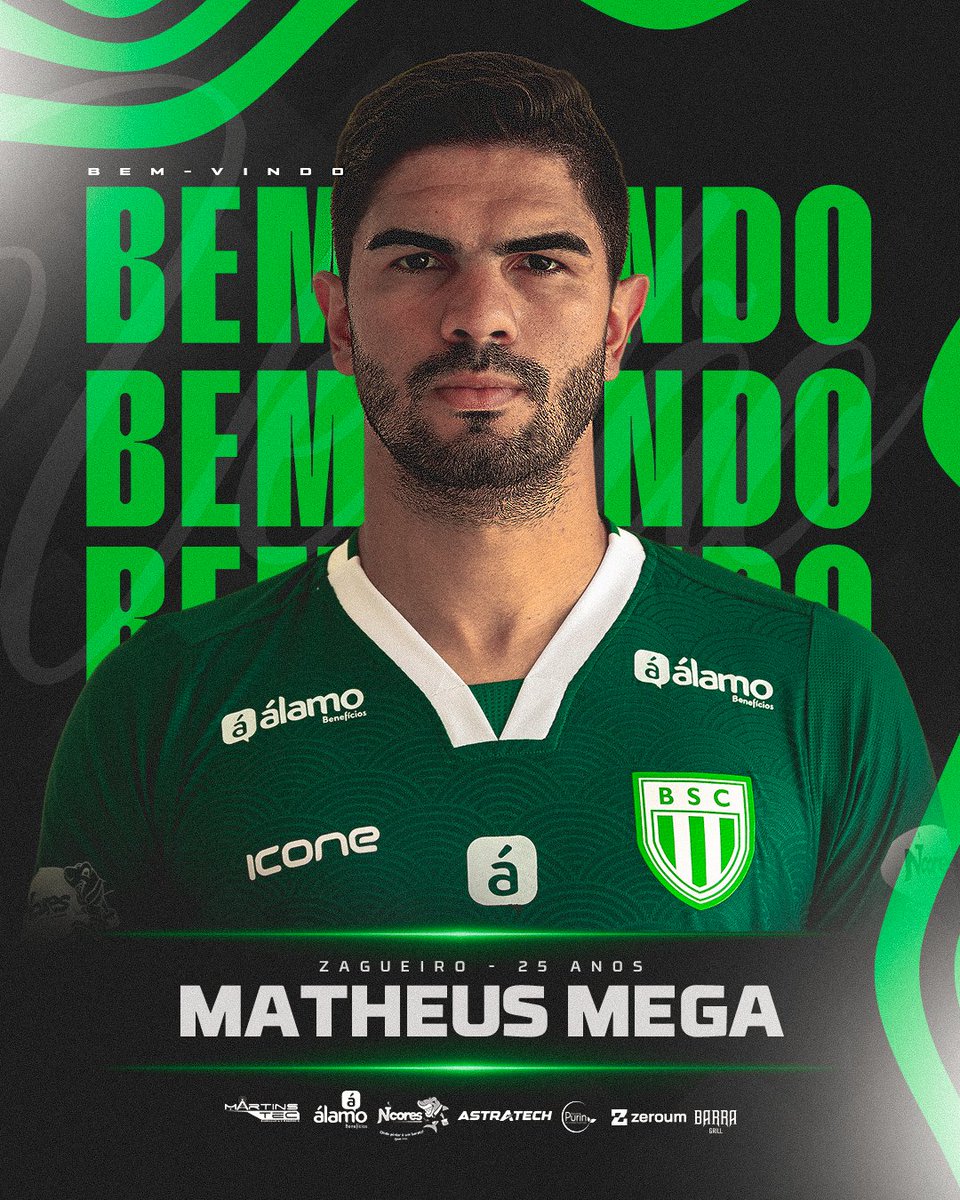 2_efaixa's tweet photo. ✍️🏾|| Com uma boa participação no Athletic-MG, o zagueiro Matheus Mega é mais um reforço do @boavistasc para a Série D.

📷|| Divulgação/Boavista SC https://t.co/sEPMCE3TP8