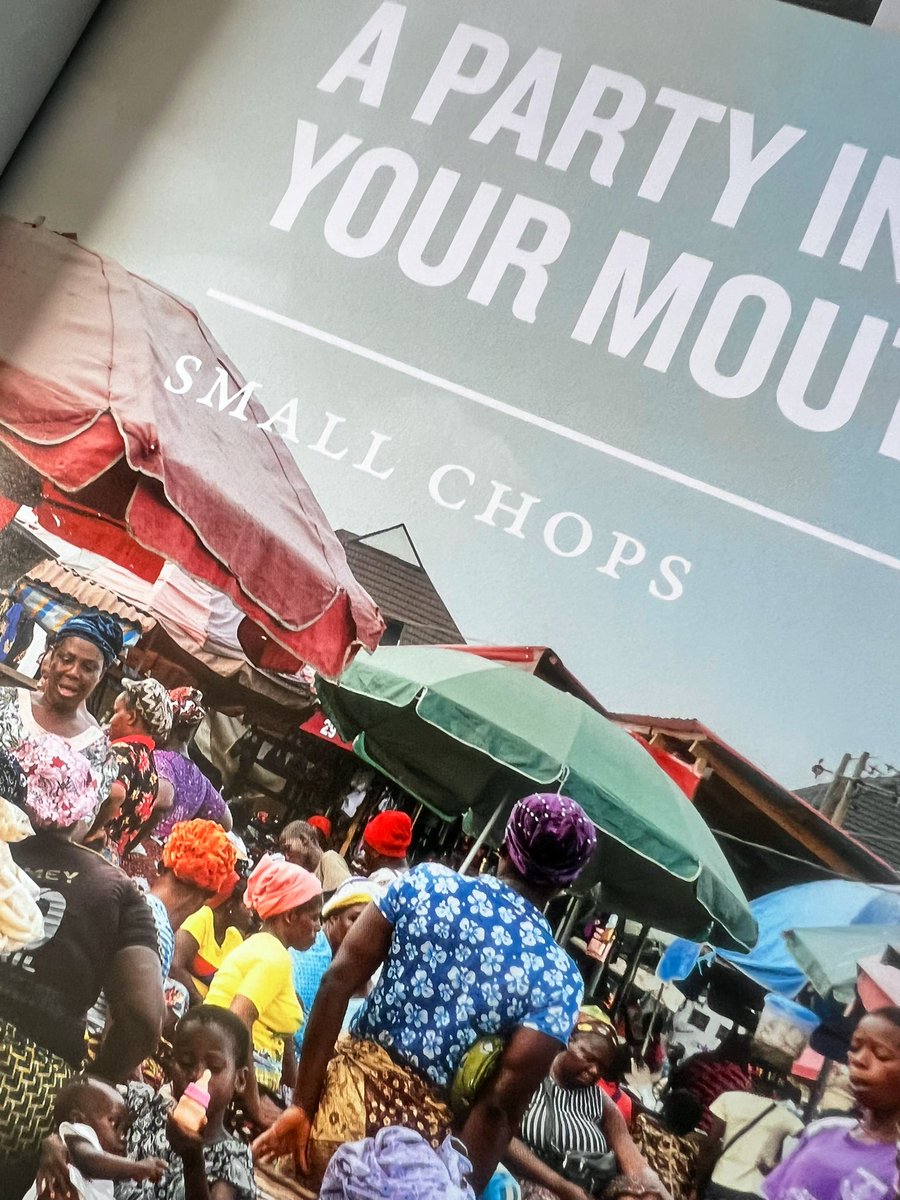 “Chop Chop” is here!

Pre-ordered in time for summer hosting szn.

<a href="/Kitchnbutterfly/">Ozoz Sokoh | Kitchenbutterfly</a> has done excellent work in unveiling the heart of Nigerian dishes and vividly detailing the “what” and “how”.

An expansive and vital documentation of our food culture.

Brilliantly done, Ozos!👏🏽