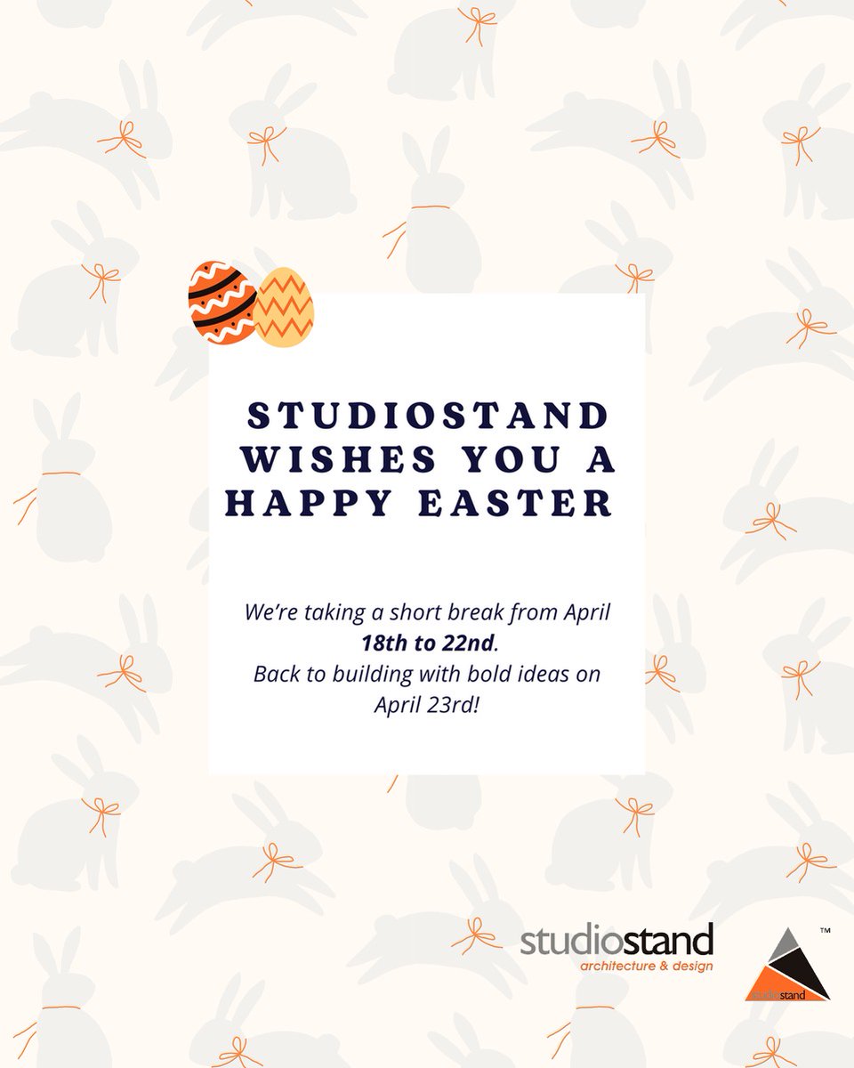 studiostand's tweet photo. Announcement 📢

We will be closed for the Easter Holidays  from April 18th to 22nd.
Thanks from Studiostand's Team.
#Studiostand #holidays #Easter #London #exhibition #design #built #BOOTH #stand https://t.co/Onb2pvVfAq