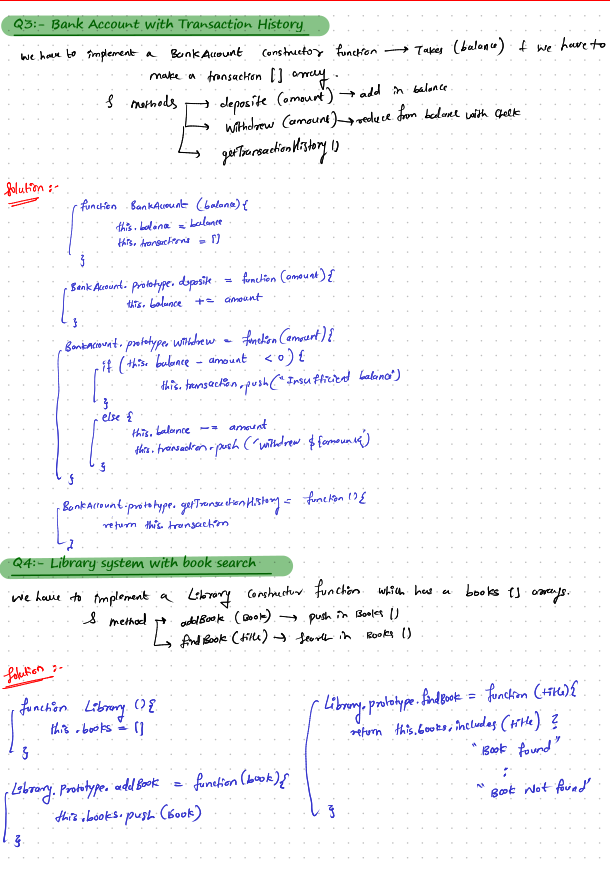 Prathamesh_532's tweet photo. ⚡ Day 6 of 21-Day #JS Sprint #CodingHero by @hiteshdotcom Sir
Topic: Functional & Prototype
•🔢Counter (+ / -)
•🎵Playlist Manager
•🏦Bank Account History
•📚Library Book Search
•💳Multi-Account Banking
#javascript #webdev #ChaiCode #OpenToWork #codingjourney #remotejobs https://t.co/OdbmENv6BV