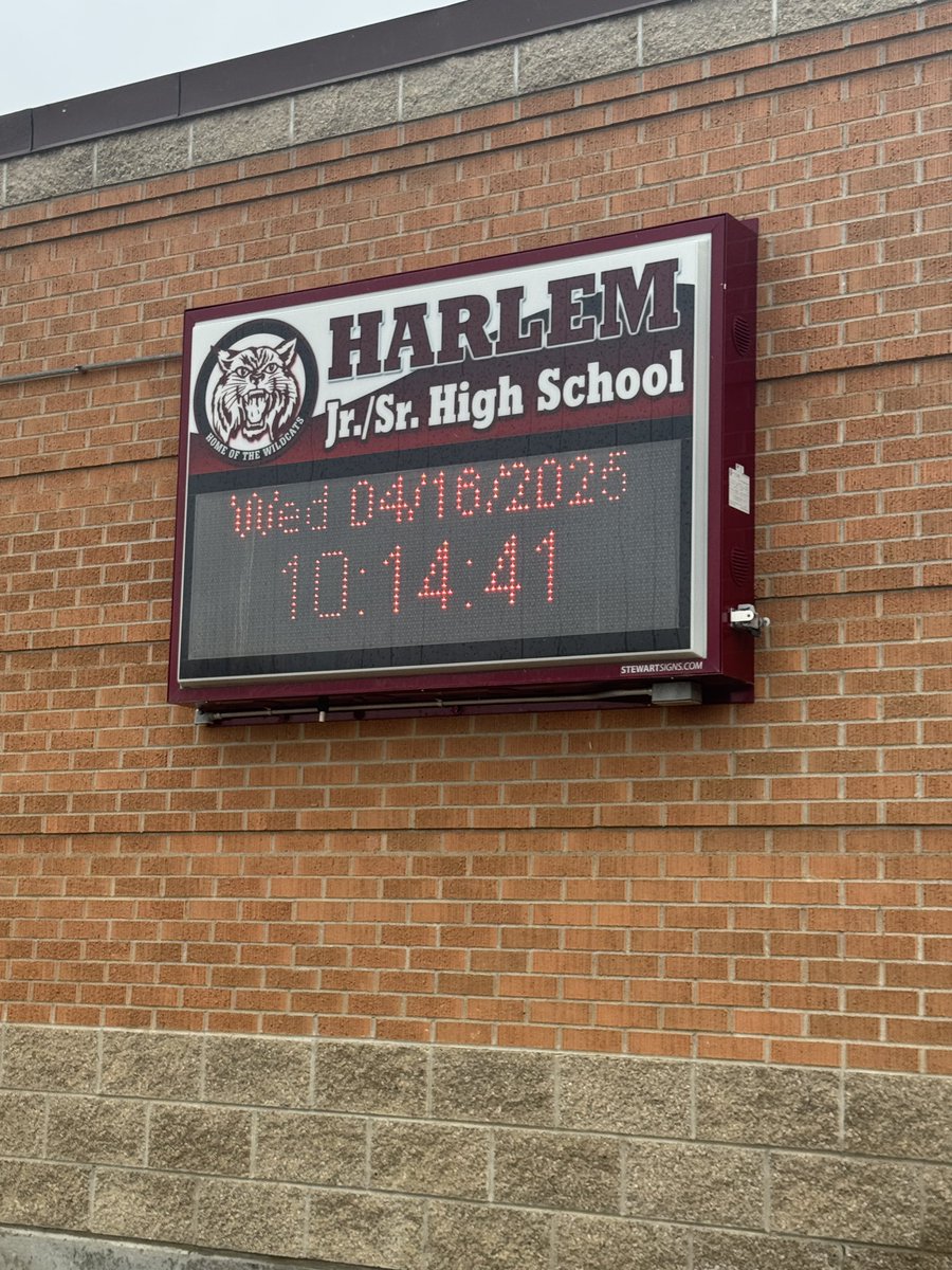 3rd leg complete! Great time speaking with Coach Woodward at Harlem High School.