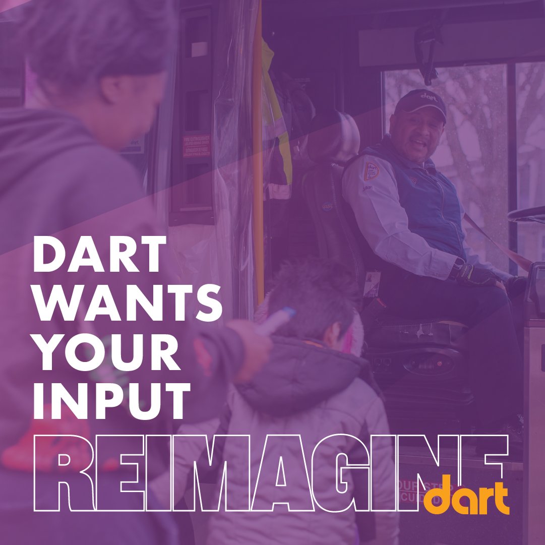 .<a href="/ridedart/">DART</a> is planning changes to bus routes and services starting summer 2026. Share your input and help shape the future of our transit system!

🗓️ Monday, April 28, 5 - 6 p.m.  
📍 Urbandale Public Library (3520 86th St.)  

🔗 Learn more at reimagineDARTdsm.com