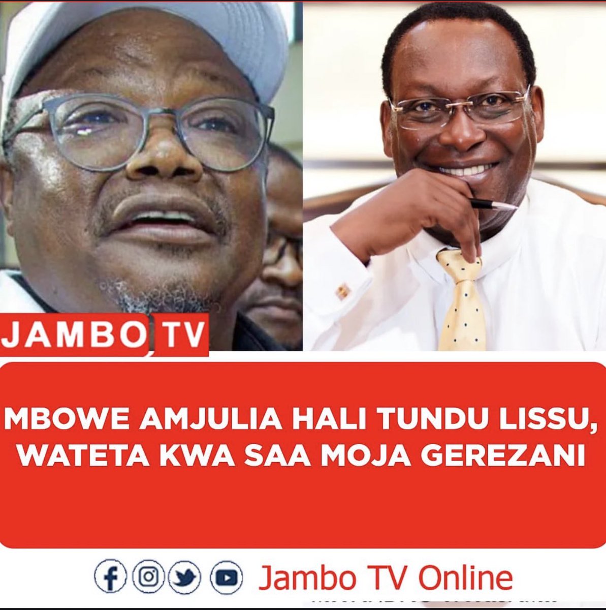 James Mbowe (@jamesmbowe4) on Twitter photo 
