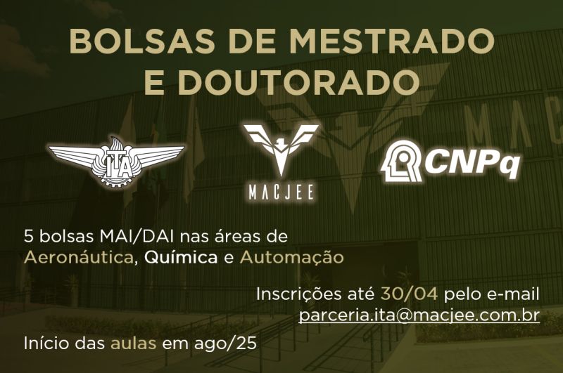 DefenseLrca's tweet photo. ITA, CNPq e Mac Jee oferecem bolsas (mestrado/doutorado) para pesquisas ligadas aos projetos RATO-14X e Dagger
#MacJee #ITA #CNPq #BolsaDePesquisa #MestradoDoutorado #RATO14X #Dagger
https://t.co/UhqCMWEnsp https://t.co/yh4gOGk3ve
