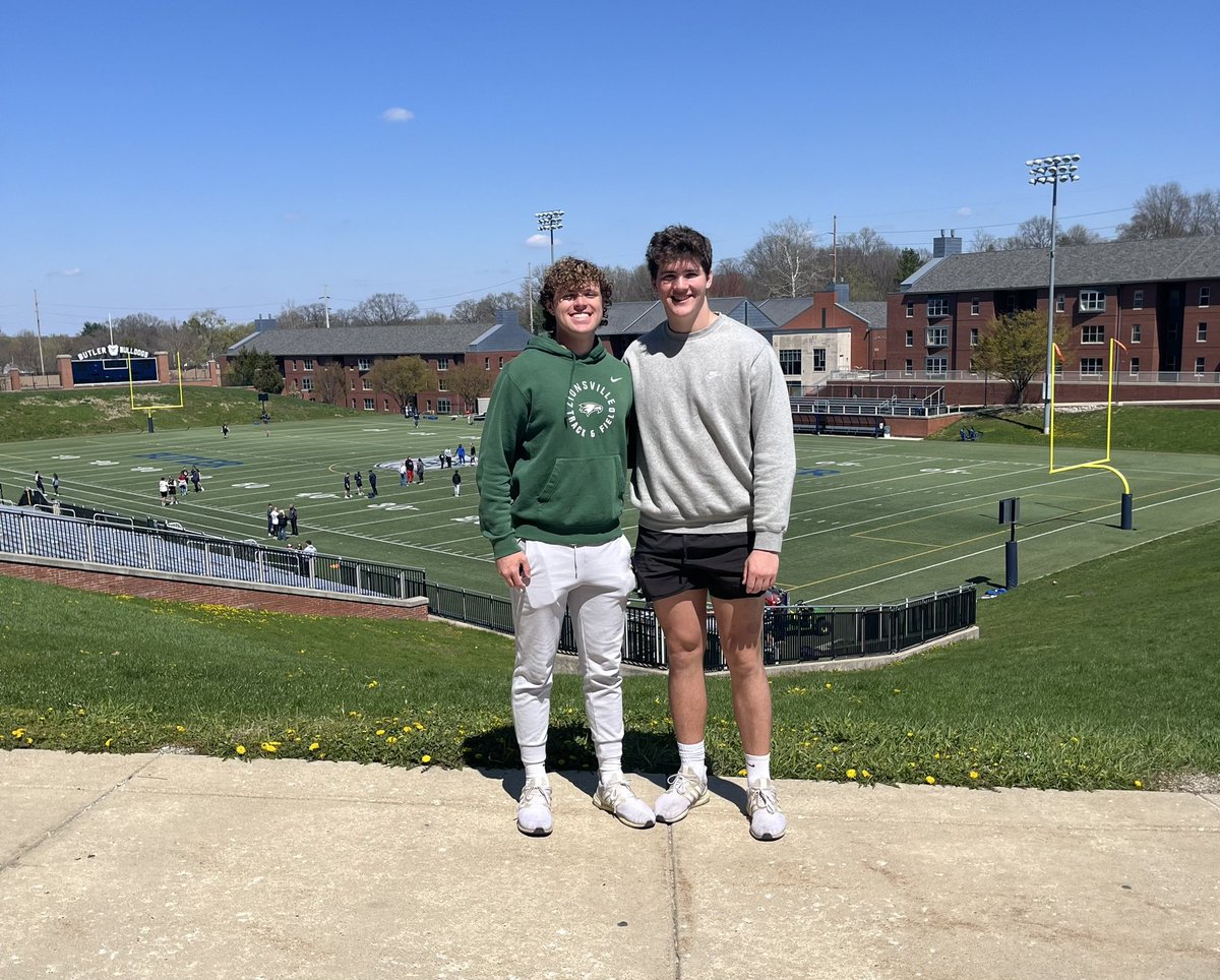 Isaac Tuffnell (@isaac_tuffnell) on Twitter photo I had a great time at Butler this past Saturday! Can’t wait to be back this Saturday for the Spring game! Thank you for inviting me out <a href="/FBCoachMitch/">Coach Alex Mitchell</a>!
<a href="/CoachTurnquist/">Scott</a> <a href="/ZionsvilleFB/">Zionsville Football</a> <a href="/SWiltfong_/">Steve Wiltfong</a> <a href="/Bryan_Ault/">Bryan Ault - Midwest Scout</a> <a href="/JoelJanak/">Joel Janak</a> I had a great time at Butler this past Saturday! Can’t wait to be back this Saturday for the Spring game! Thank you for inviting me out <a href="/FBCoachMitch/">Coach Alex Mitchell</a>!
<a href="/CoachTurnquist/">Scott</a> <a href="/ZionsvilleFB/">Zionsville Football</a> <a href="/SWiltfong_/">Steve Wiltfong</a> <a href="/Bryan_Ault/">Bryan Ault - Midwest Scout</a> <a href="/JoelJanak/">Joel Janak</a>