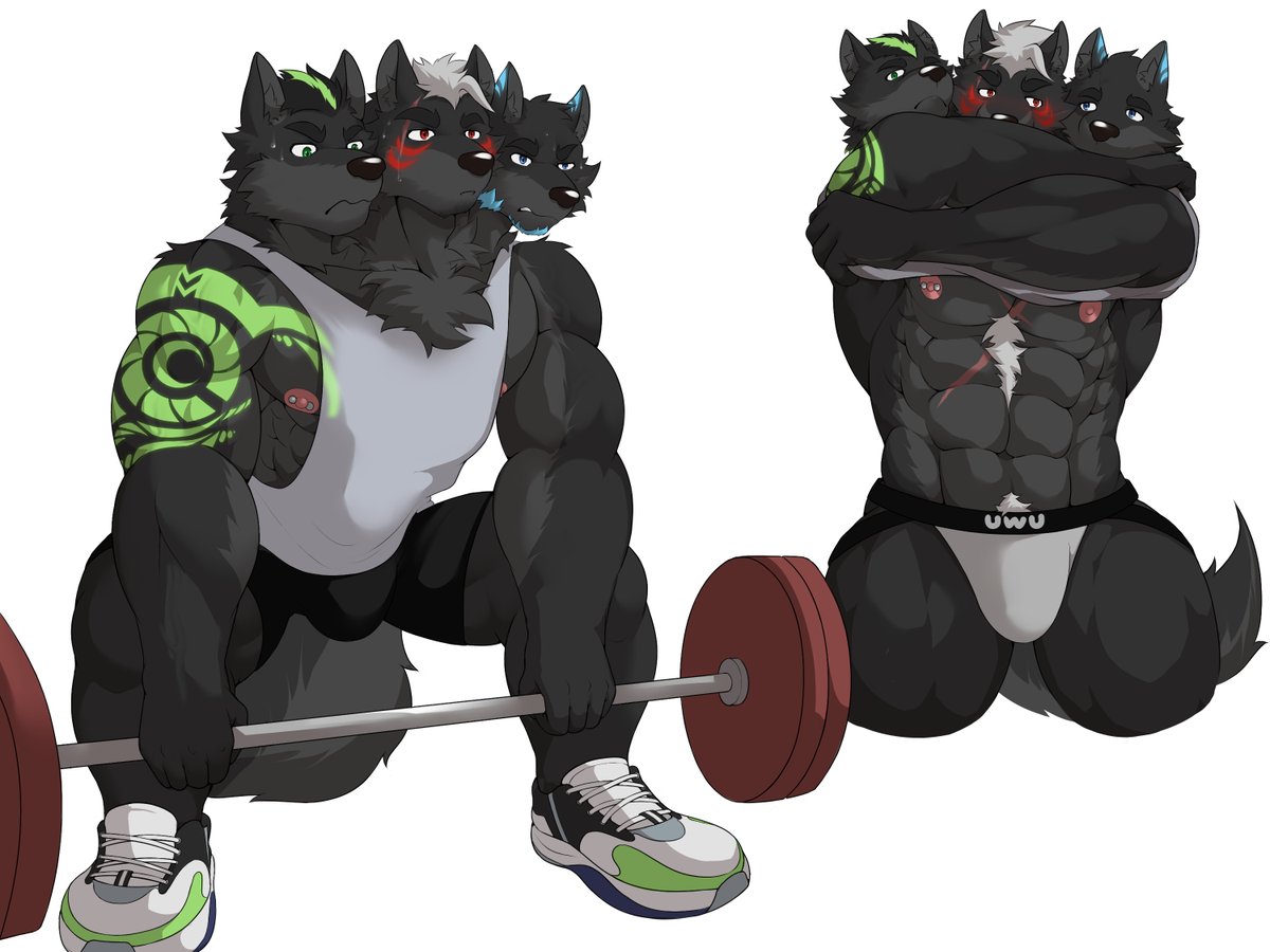 Some more rgb cerberus stuff 🐺🐺🐺