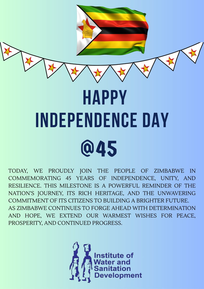 Institute of Water & Sanitation Development (IWSD) (@iwsdzim) on Twitter photo 