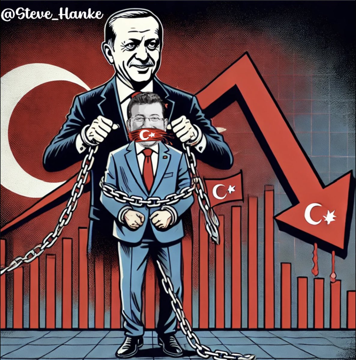 #TurkeyWatch🇹🇷: Istanbul Mayor Ekrem İmamoğlu writes from prison:

"Democratic institutions have eroded, dissent has been criminalized, and the judiciary has been weaponized. This democratic decay has deepened the economic crisis and spread public despair."