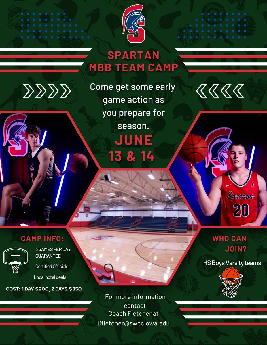 Spartan MBB (@swccbasketball) on Twitter photo Iowa HS coaches, we will host a team camp in Creston IA. If interested DM me or email me. <a href="/IHSAA1/">IHSAA</a> <a href="/ChargerHoops/">ACGC Boys Basketball</a> <a href="/CrestonNews/">Creston News Advertiser</a> <a href="/larrypeterson/">Larry Peterson</a> <a href="/CrestonBoys/">Creston High School Boys Basketball</a> <a href="/IAbasketball_/">IAbasketball</a> <a href="/BretRuggles/">Bret Ruggles</a> <a href="/GHSTIGERS_AD/">Gilbert Tiger Athletics</a> Iowa HS coaches, we will host a team camp in Creston IA. If interested DM me or email me. <a href="/IHSAA1/">IHSAA</a> <a href="/ChargerHoops/">ACGC Boys Basketball</a> <a href="/CrestonNews/">Creston News Advertiser</a> <a href="/larrypeterson/">Larry Peterson</a> <a href="/CrestonBoys/">Creston High School Boys Basketball</a> <a href="/IAbasketball_/">IAbasketball</a> <a href="/BretRuggles/">Bret Ruggles</a> <a href="/GHSTIGERS_AD/">Gilbert Tiger Athletics</a>