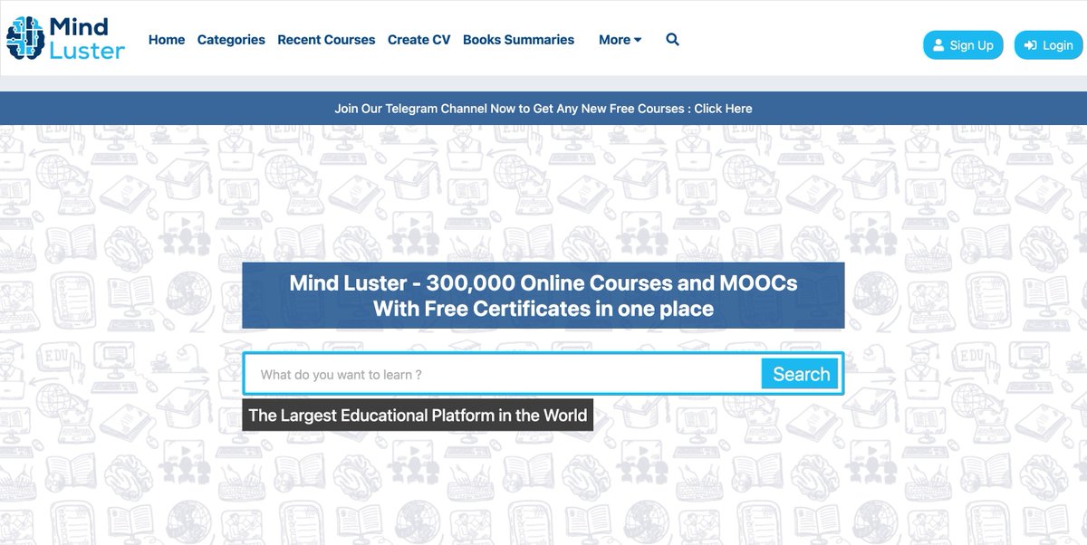 ermandgn's tweet photo. 📚 Ücretsiz eğitim mi arıyorsunuz? Mind Luster ile 300.000’den fazla online kurs erişin, üstelik sertifikalı.
https://t.co/zM5iR1pxtV
#Eğitim #OnlineKurs #MindLuster https://t.co/MjetdsPYli