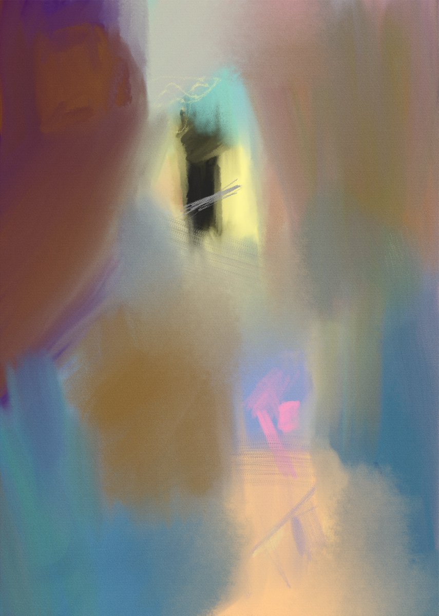 I'm sorry if I've been absent lately. 

Truth is I've been feeling slightly depressed and stuck creatively with all the politics bull shit and the growing sadness and rage in the world.

The only artistic manifestation I've been able to practice lately is abstract. This might or