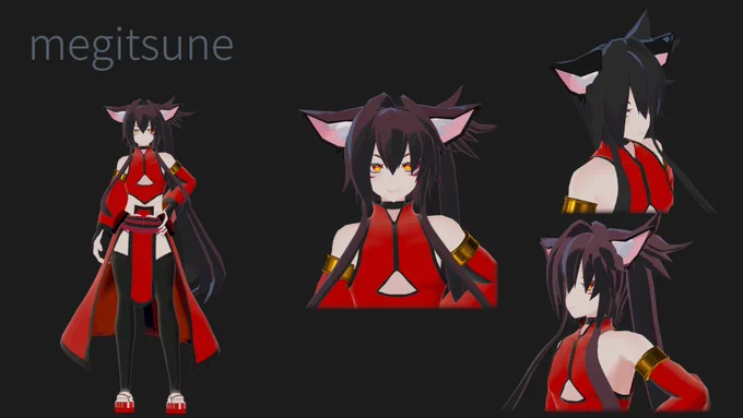 blender生活29日目試作7号ことメギツネ()くん中々お顔が強いのではございませんこと?????講座とか大体女性モデルなので男性モデル作るの特に胸周りは苦労致しましたわ…どうあがいても服に課題が付きまとってきますわねぇあと何より手!!手が!!!うまく!!!!できませんわ!!!! 