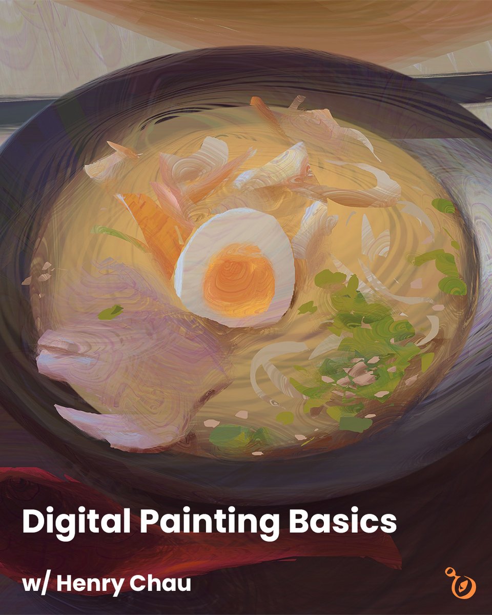 warriorartcamp's tweet photo. Henry Chau (@henrychaupaints) is back to teach his class, Digital Painting Basics, in June! ☀️

Registration tomorrow (April 17th) at 12pm 😍 Learn more via our website✨ https://t.co/EhzyMVB7wB