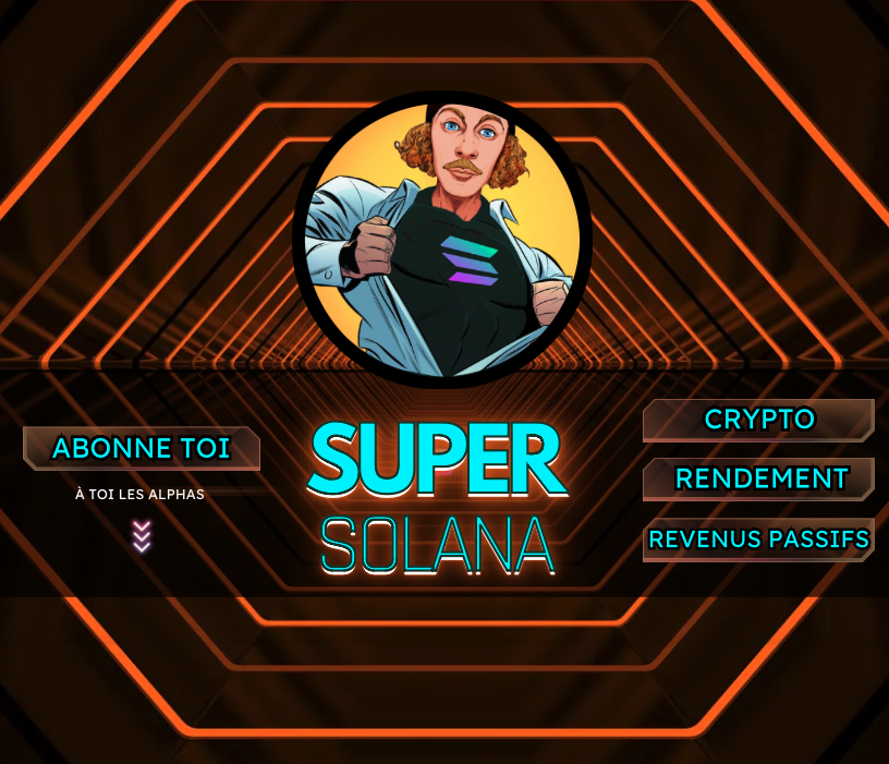 [ 🚨BIG NEWS🚨]
À l’approche des 10 000 abonnés, la chaine « STEP iN CRYPTO » évolue et devient « SUPER Solana »

🎯Objectif : devenir LA référence sur Solana en France coté Youtube (lien en bio).

Voici pourquoi en 2 min🧵👇