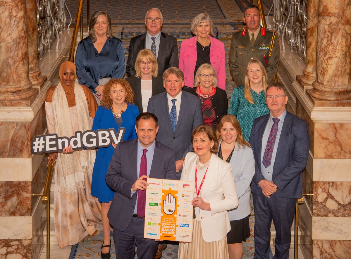 Today, Irish leaders from dev, humanitarian &amp; defence sectors reaffirmed their pledge to end GBV at the  CEO/Leader Roundtable.

📄Read more: tinyurl.com/yham3fpf

#ICGBV_Pledge #EndGBV