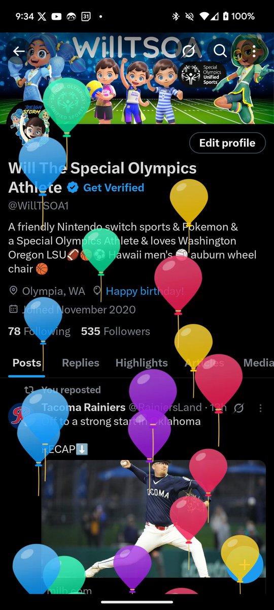 Will The Special Olympics Athlete tweet media