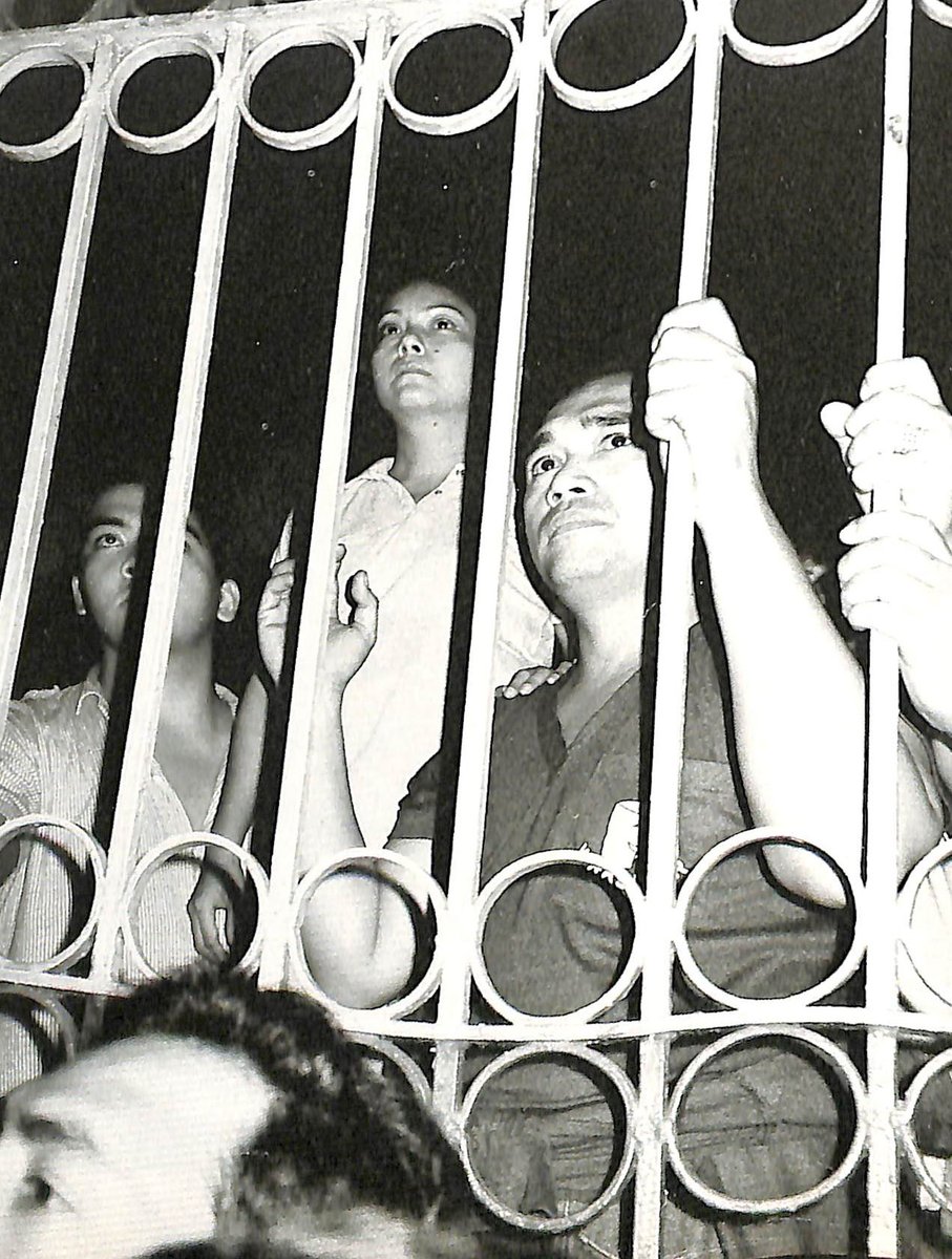 ProjectGunitaPH's tweet photo. Day 1 of EDSA 1986.

Among the thousands of Filipinos who rushed to Camp Aguinaldo after the defection of Defense Minister Juan Ponce Enrile and Gen. Fidel V. Ramos from the Marcos Sr. dictatorship was...

Nora Aunor.

#DefendHistoricalTruth
[📷: Presidential Museum and Library] https://t.co/HUdSuiefzg