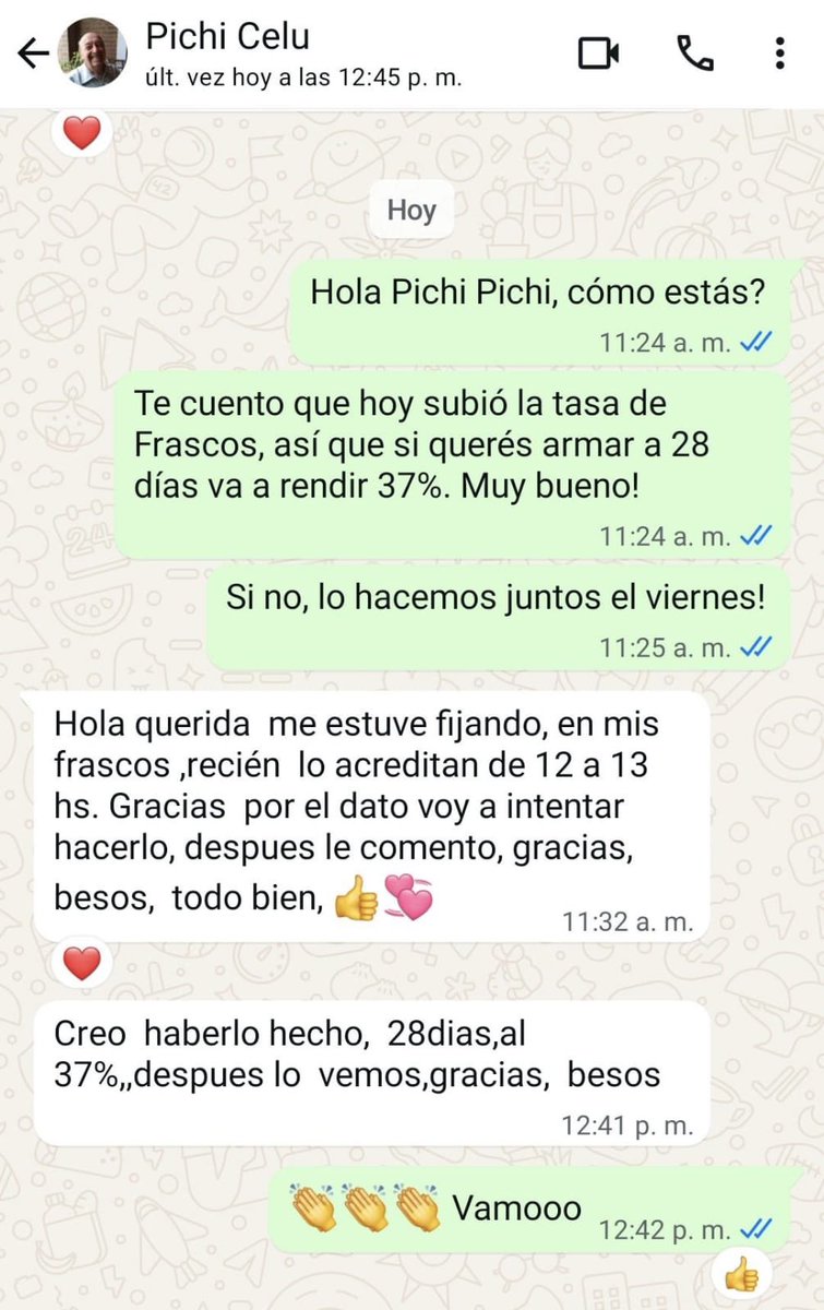 NaranjaX's tweet photo. El frasco a 14 días ahora rinde con una TNA del 32% y el de 28 días con una TNA del 37%. 

Comprobado por el Pichi. 🫙🧡 https://t.co/053BkEs3zs