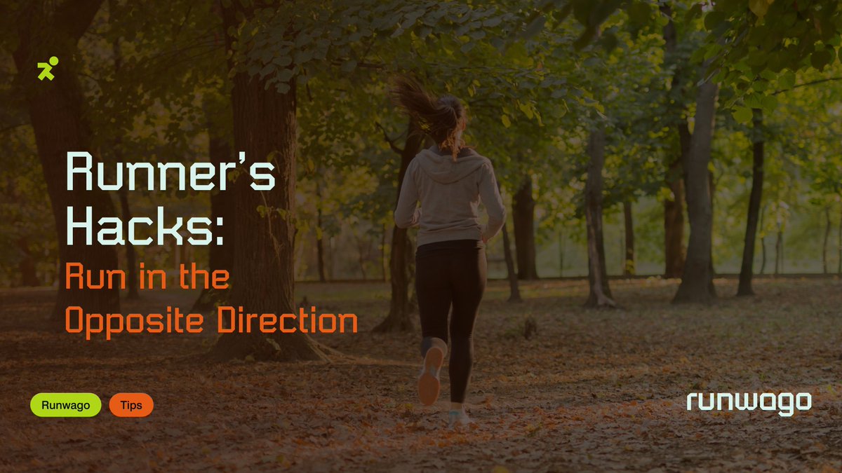 runwago's tweet photo. Always running the same route? 🔄 Reverse it!

Repeating the same loop builds routine – but it can overwork the same muscles, lead to imbalances and put your brain on autopilot.

𝗙𝗹𝗶𝗽𝗽𝗶𝗻𝗴 𝘆𝗼𝘂𝗿 𝗿𝗼𝘂𝘁𝗲:
✔️ Activates different muscles
✔️ Changes foot strike angles
✔️ Improves coordination

It also keeps your brain more engaged. New perspective – same path.

Have you tried this before? 💬 

#Runwago #RunningHacks #SportFi #M2E
