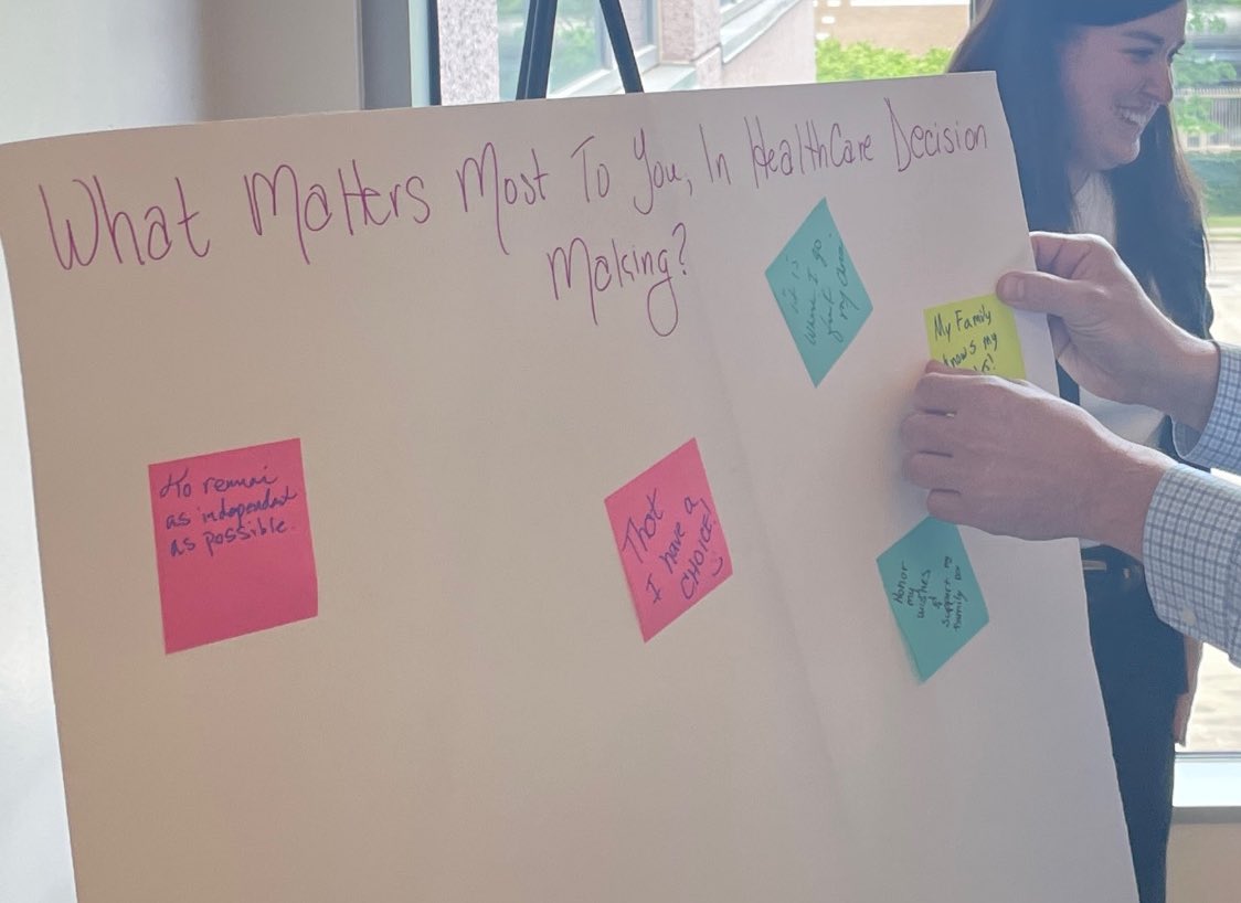 leadams_'s tweet photo. Let us know what matters most to you for healthcare decisions! https://t.co/KCP8R1AmtH