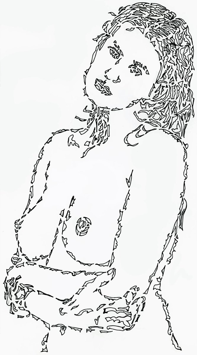 rajputv911's tweet photo. Title: Untamed Muse 08
10 February 2025
Pencil and Pen on Carbon Paper over A4 Sheet
8.3 x 11.7in (large vectorized prints available)
Model Photographer: Nostromo Images
#rajputv911 #doodleart #lineart #minimalist #blackandwhite #abstract #contemporary #creativelines #female https://t.co/6i8tPWy0iH
