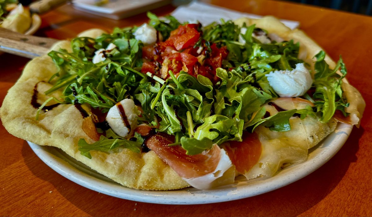 Once again, no menu required. Blue Highway Pizza. Parma Piadine