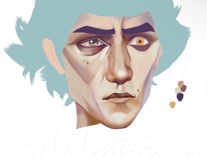 PerikenC's tweet photo. Practicing the Arcane style, but also trying to make it work with my original style. https://t.co/gPfemCs26v