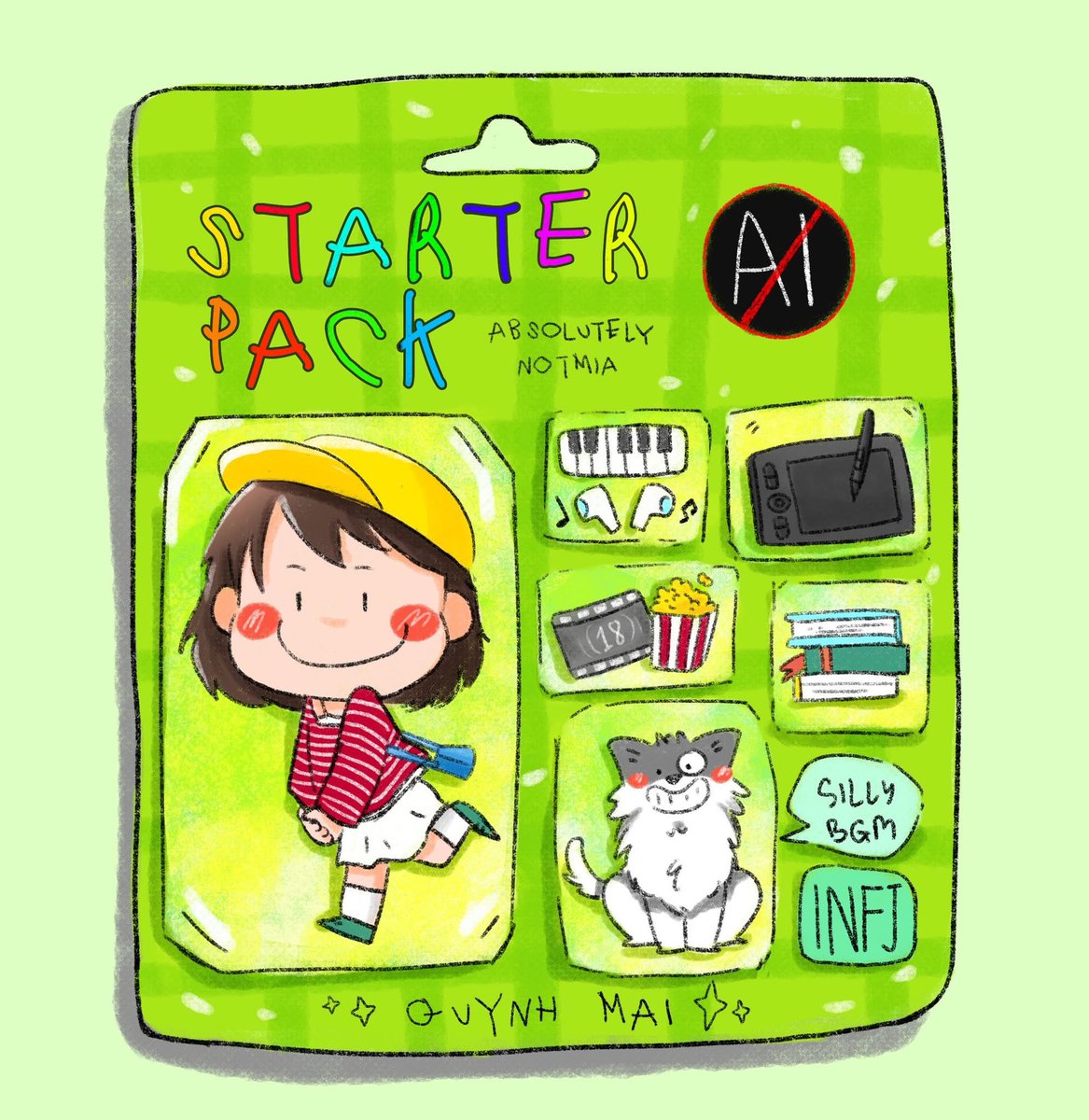 absnotmia's tweet photo. #StarterPackNoAI 
#absolutelynotmia https://t.co/PqlKfSfvce