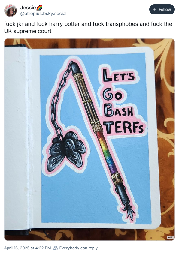 They just want to pee, though.