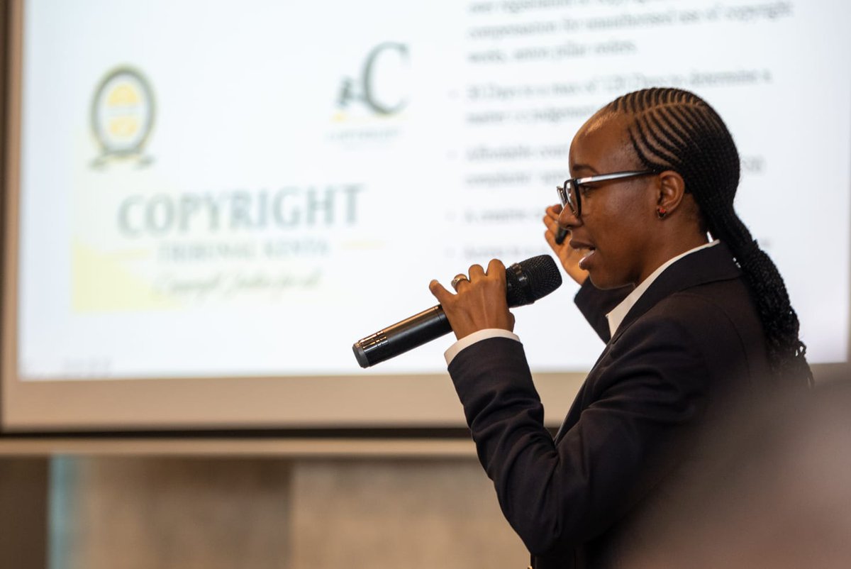 Copyright Tribunal (Kenya) (@copytribunal) on Twitter photo The Chair of the Copyright Tribunal at a recent Creative Economy Masterclass with <a href="/AmChamKE/">AmCham Kenya</a> and <a href="/USEmbassyKenya/">U.S. Embassy Nairobi</a> where she also spoke to the creatives about the Copyright Tribunal, it's powers and why they need to utilise this Judicial facility as creatives. The Chair of the Copyright Tribunal at a recent Creative Economy Masterclass with <a href="/AmChamKE/">AmCham Kenya</a> and <a href="/USEmbassyKenya/">U.S. Embassy Nairobi</a> where she also spoke to the creatives about the Copyright Tribunal, it's powers and why they need to utilise this Judicial facility as creatives.