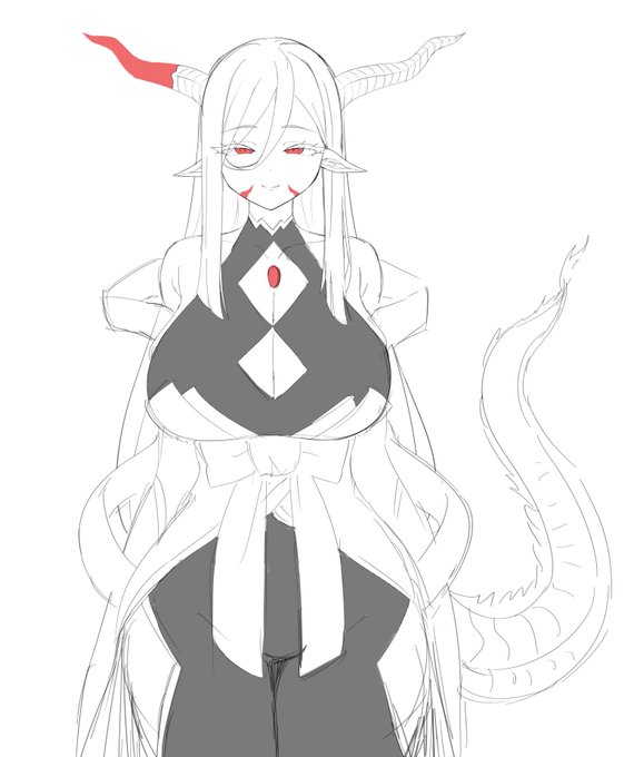 祖龍さんのラフ 