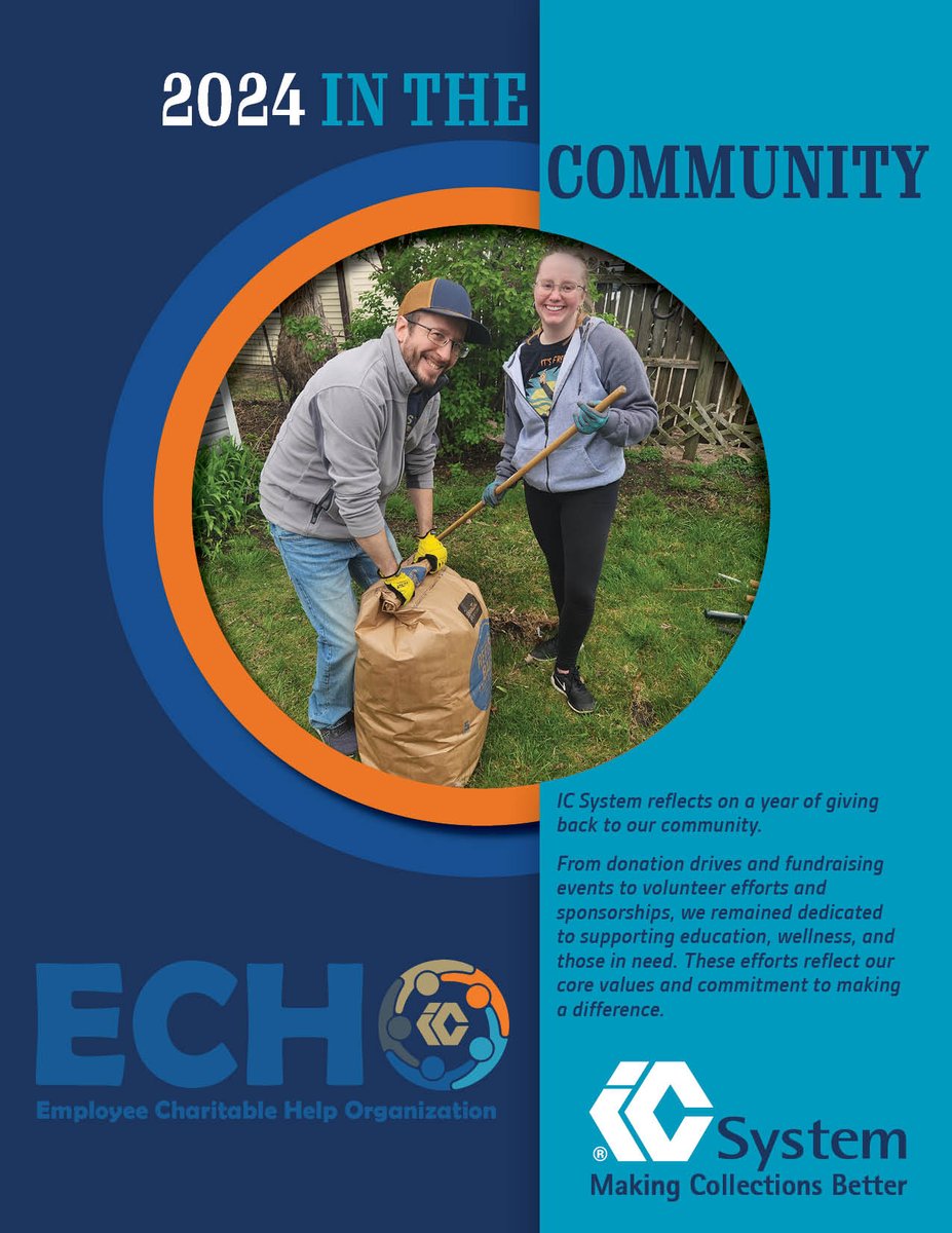 IC System made a meaningful impact in 2024 through volunteerism, fundraising, and community support. Check out how our team gave back across the country last year. 
 loom.ly/tbKP6HM
#GivingBack #ICSystem