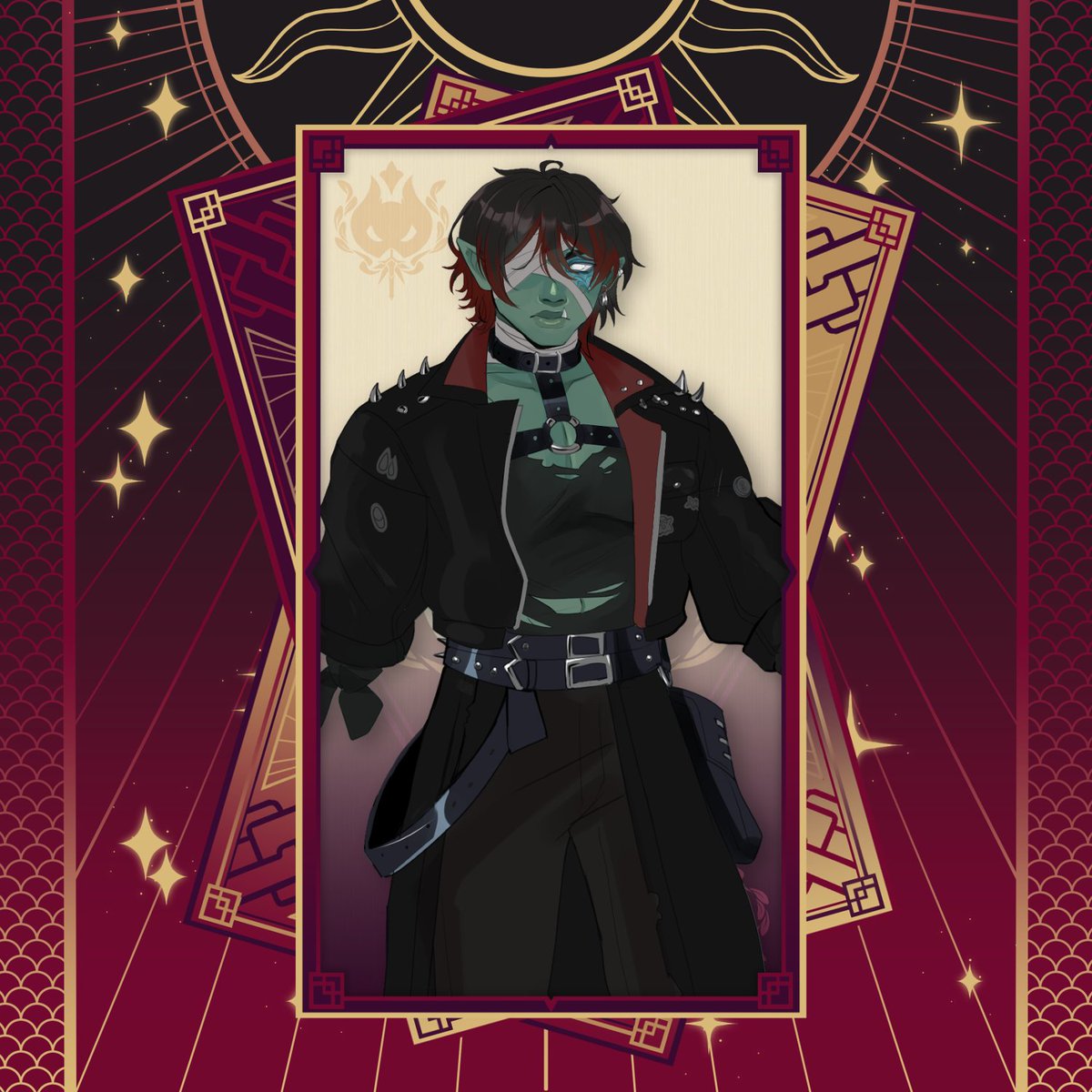 DoMTOfficial's tweet photo. Meet Ruadhรกn Krieos!
Age: 20
Race: Variant Human
Weapon Specialization: Gunblade
Tune in to learn more!
Shoutout to @bekkomi for the amazing artwork!
#ttrpg
#ttrpgrising
#dnd5e
#tabletoprpg
#dnd
#dungeonsanddragons
#tabletopgames
#ttrpgpodcast
#domt
#deckofmanytales https://t.co/qF8ArXAlI5