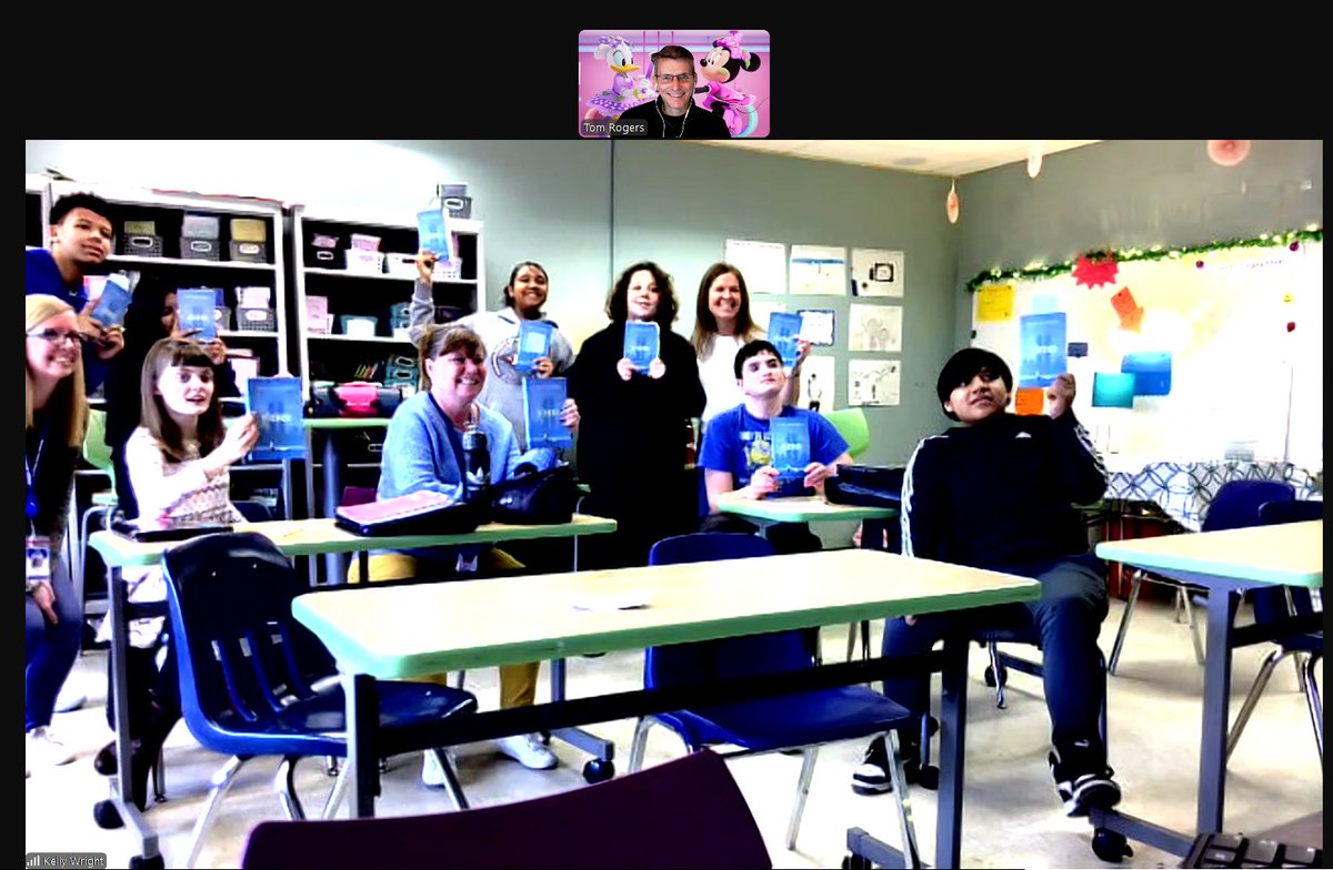 Did u know Spongebob Squarepants=9/11? (Count the letters.) Thank you to Ms. Boyar's class at <a href="/MahopacSchools/">Mahopac Schools</a>  for the insights, questions, and enthusiasm! Amazing readers, every one.