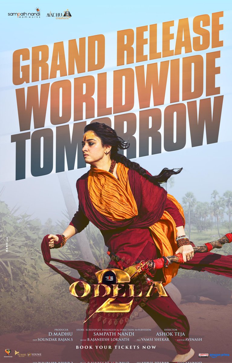#Odela2 booking open now