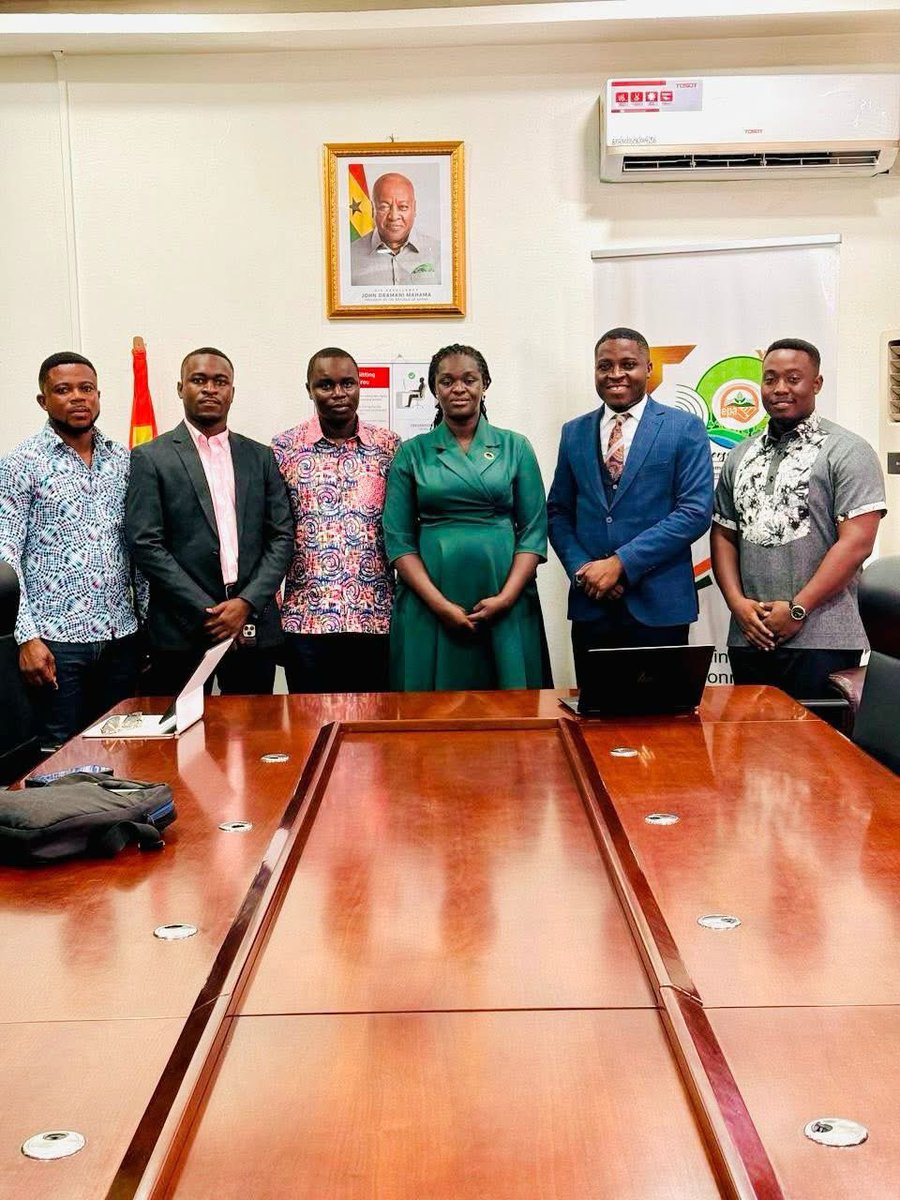 amabrowneklutse's tweet photo. It was a pleasure meeting with the leadership team from Ketu North led by the Member of Parliament Hon Eric Edem Agbana @edemagbana to discuss our shared vision for environmental sustainability. I’m particularly encouraged by their commitment to practical, community driven action. 

In the coming weeks, the EPA will establish a District Office in Ketu North, ensuring our presence and support are closer to the people. We’ve also pledged full support for their World Environment Day celebration on June 5th, 2025, where 10,000 trees will be planted across the district, a strong statement of climate action and environmental restoration.

Beyond this, we are partnering to combat the ongoing issue of illegal sand winning, which threatens the ecological and agricultural balance in the area. The EPA will also provide technical expertise to support climate education in schools and communities, equipping the next generation with the tools to lead. 

These efforts are more than environmental, they are about protecting livelihoods, building resilience, and shaping a sustainable future. I look forward to continued collaboration with Ketu North as we grow greener, together.