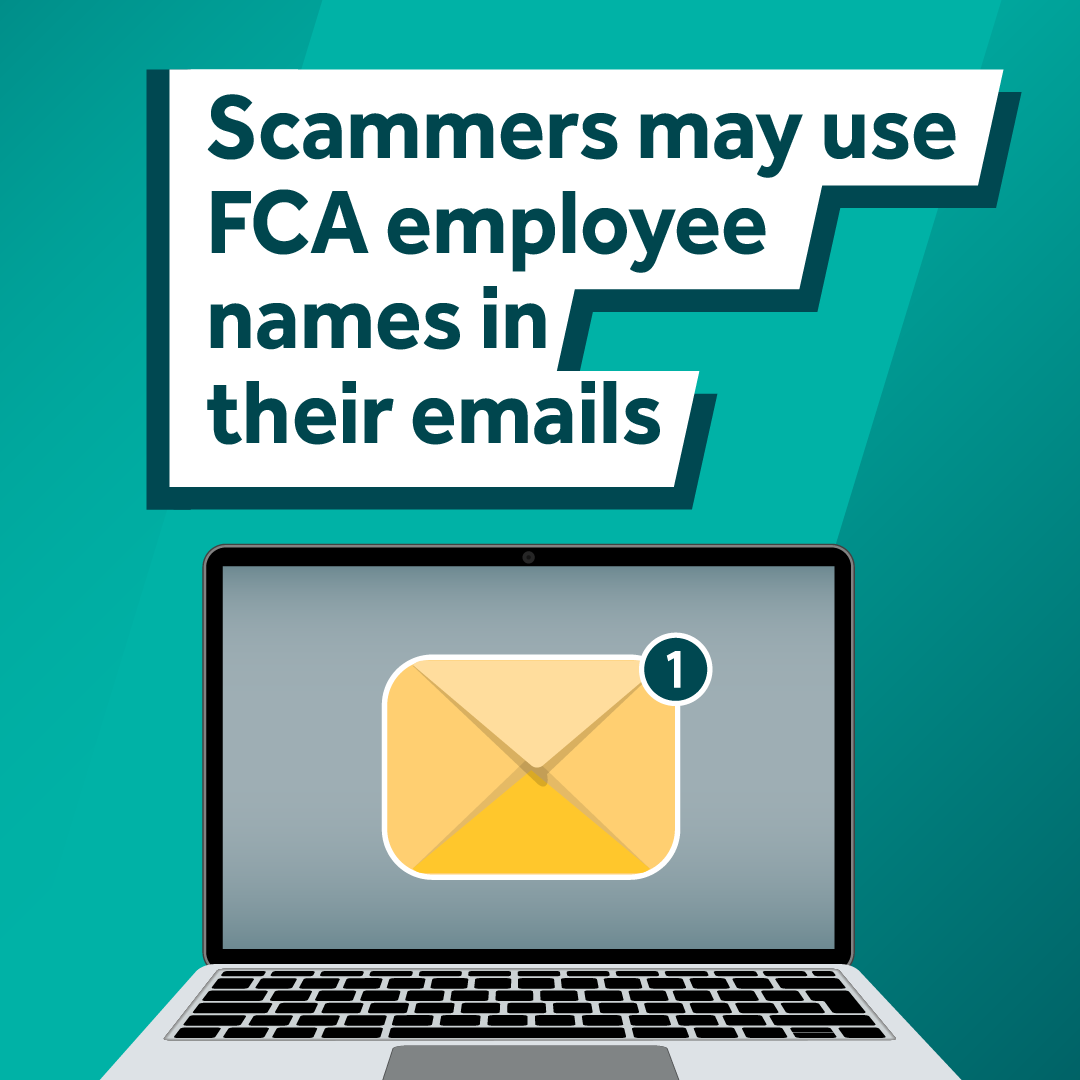 We're aware of recent fake FCA emails with addresses ending: 'members-fca .org' or 'member-fca .org' targeting firms. 

Search our list of fake FCA email domains we're aware of and how to report

fca.org.uk/firms/alert-fi…

 #ScamAwareness #FraudPrevention