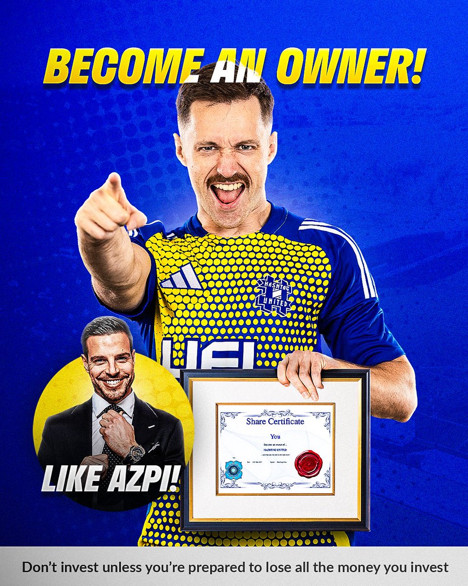 Hashtag United (@hashtagutd) on Twitter photo BECOME AN OWNER OF HASHTAG UNITED 🫨
Very soon shares in Hashtag United will be made available for purchase. We’re doing this through a company called <a href="/join_r_europe/">R Europe (formerly Seedrs)</a> that allows you to invest as little as £20! We are also interested in hearing from high net worth individuals BECOME AN OWNER OF HASHTAG UNITED 🫨
Very soon shares in Hashtag United will be made available for purchase. We’re doing this through a company called <a href="/join_r_europe/">R Europe (formerly Seedrs)</a> that allows you to invest as little as £20! We are also interested in hearing from high net worth individuals